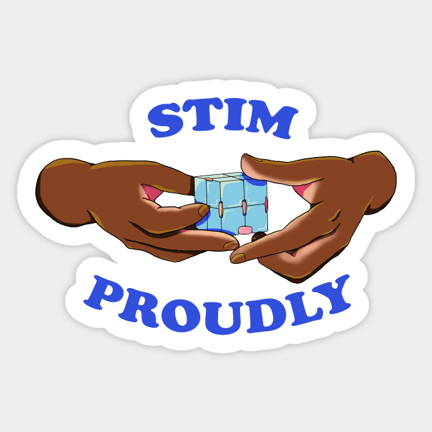 Stim proudly 3 Sticker by Katminusesshop